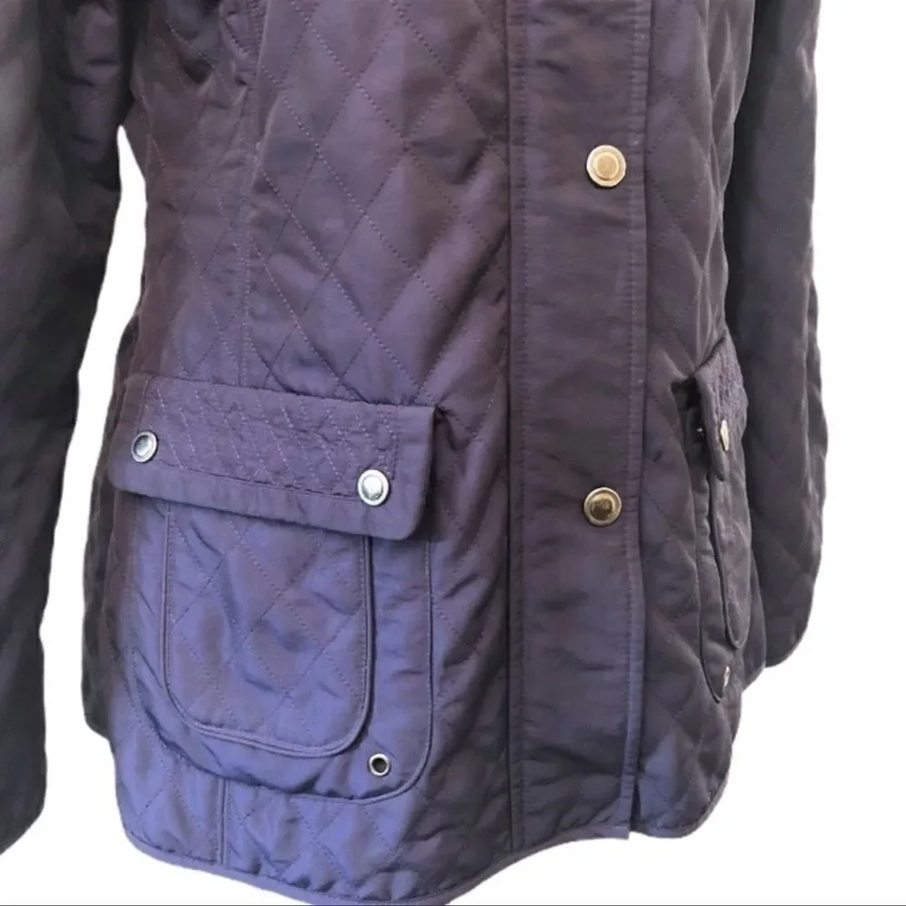 𝅺Pendleton Purple Fleece Lined Quilted Jacket Sz M